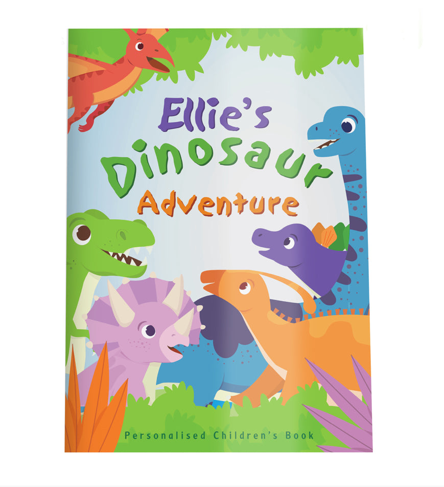 Personalised Dinosaur Adventure Story Book