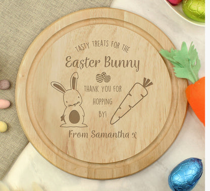 Personalised Easter Bunny Treat Board