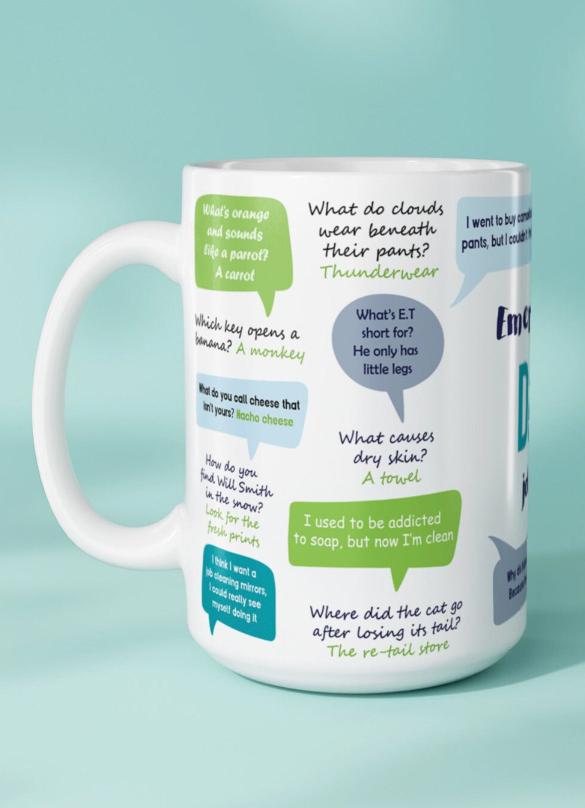 Emergency Dad Jokes Mug