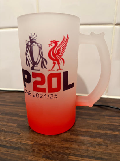 Liverpool Champions 20 Pint Glass