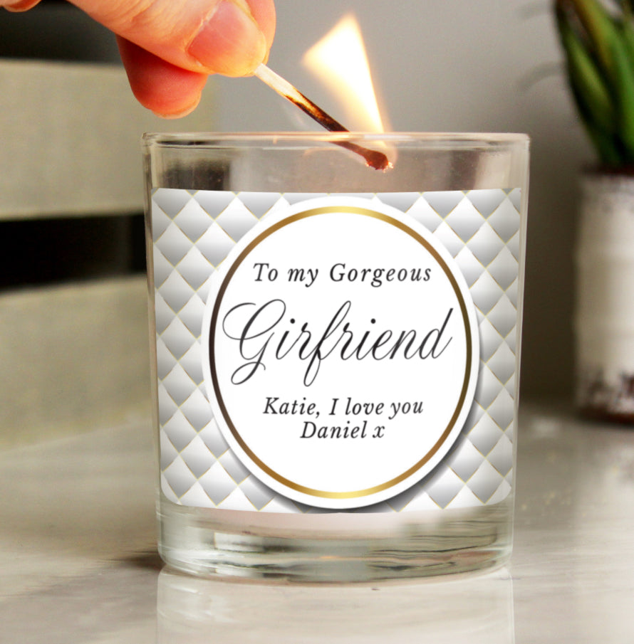 Personalised Opulent Scented Jar Candle