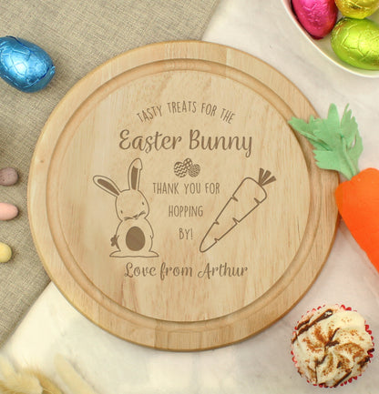Personalised Easter Bunny Treat Board