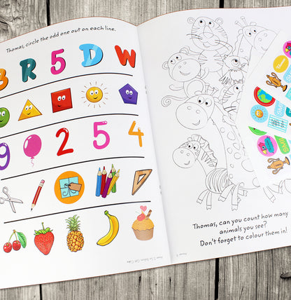 Personalised Activity Book with Stickers