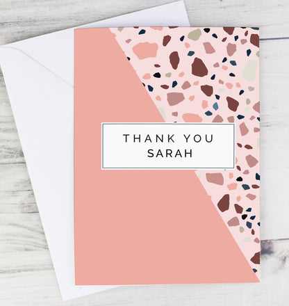 Personalised Thank You Card