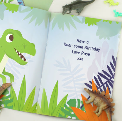 Personalised Dinosaur Adventure Story Book