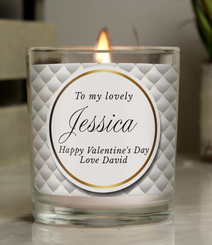 Personalised Opulent Scented Jar Candle