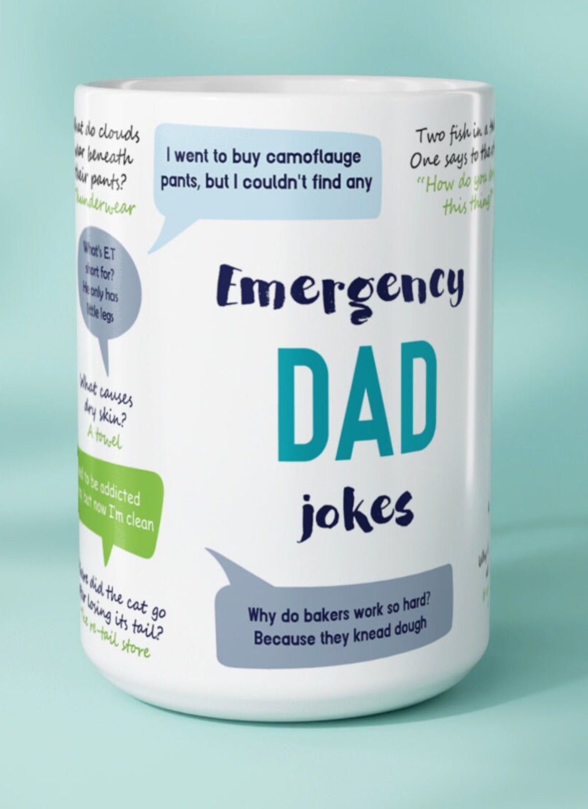 Emergency Dad Jokes Mug