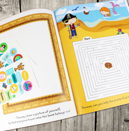 Personalised Activity Book with Stickers