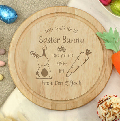 Personalised Easter Bunny Treat Board