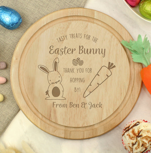 Personalised Easter Bunny Treat Board
