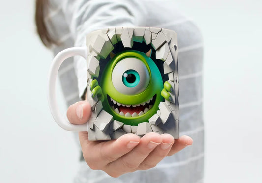 3D Mike Wazowski Mug