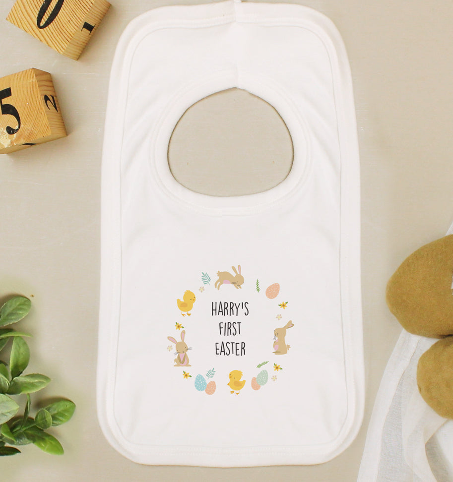 Personalised Easter Babys Bib