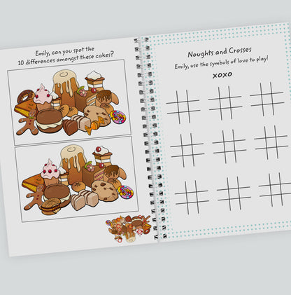 Personalised A5 Wedding Activity & Colouring Book