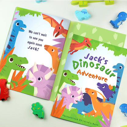 Personalised Dinosaur Adventure Story Book