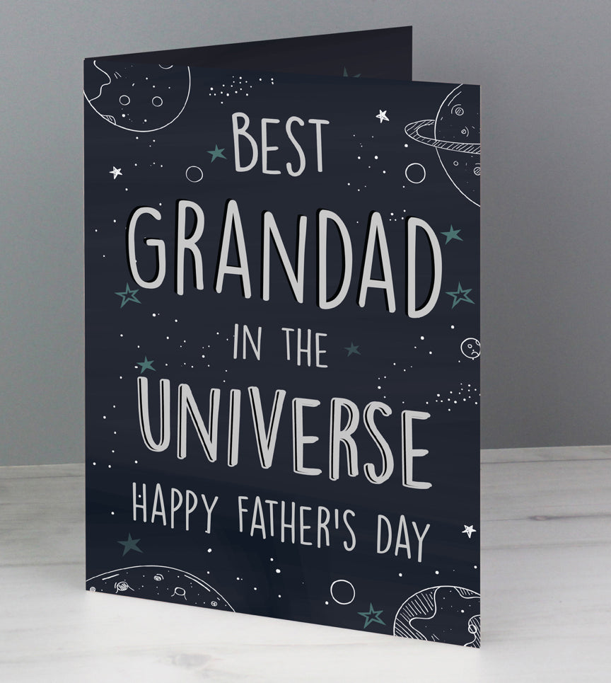 Personalised Best... In The Universe Card
