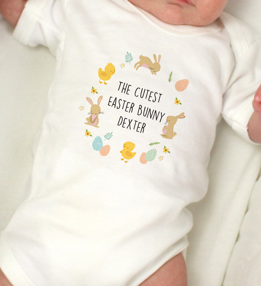 Personalised Easter Baby Vest