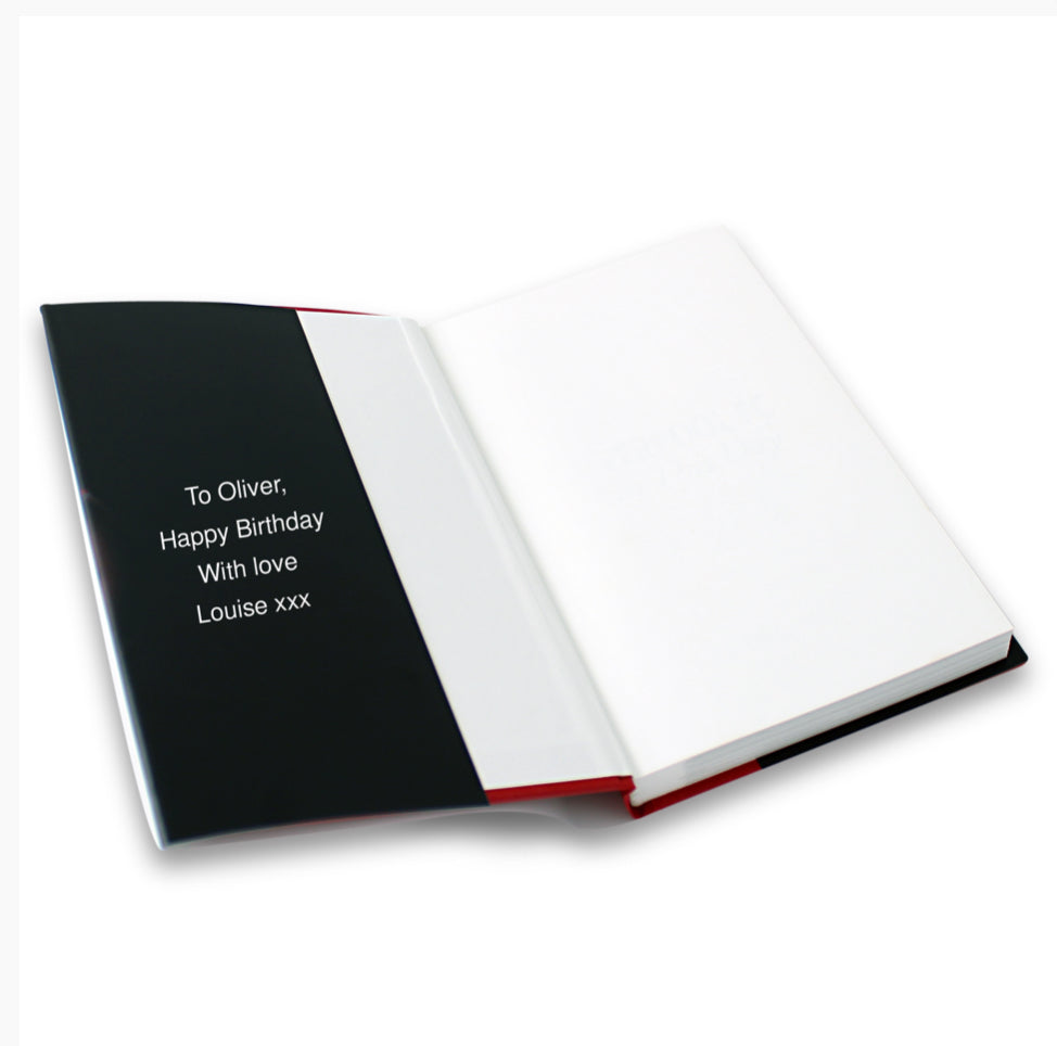 Personalised Manchester United On This Day Book