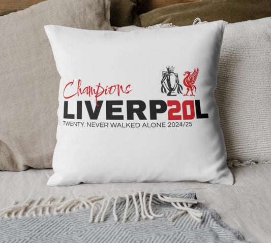Liverpool Champions 20 Cushion