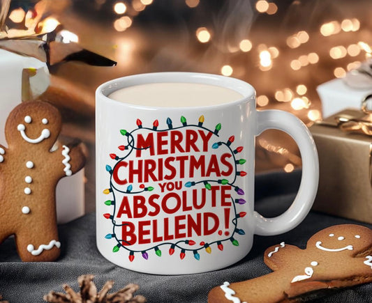 Merry Christmas You Absolute Bellend Mug