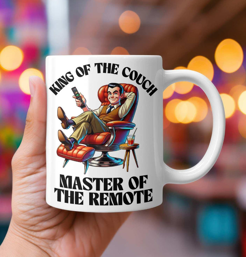 King Of The Couch, Master Of The Remote Mug