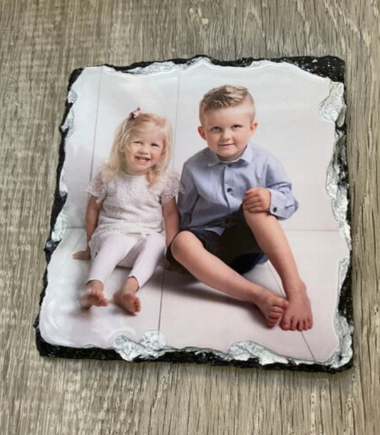 9cm Photo Slate Coaster