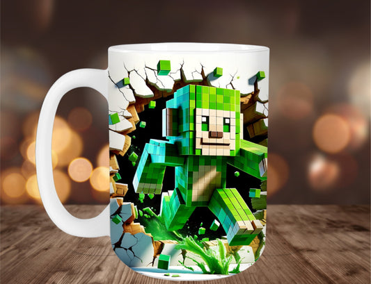 Minecraft Monkey Mug