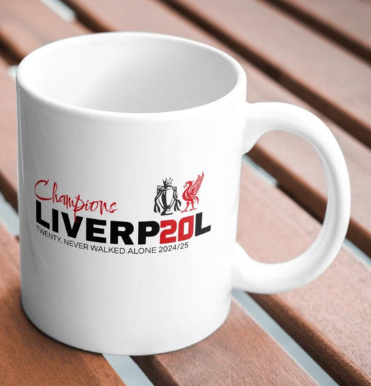 Liverpool Champions 20 Mug