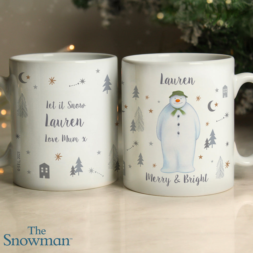 Personalised The Snowman Magical Adventure Mug