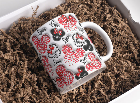 Mouse Hearts Mug