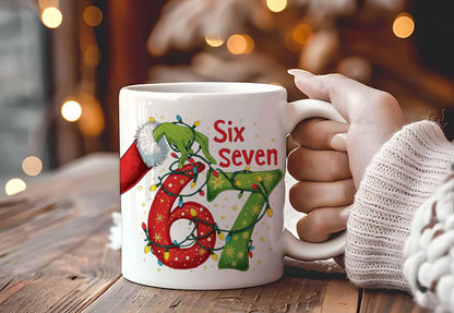 Grinch Six Seven Mug