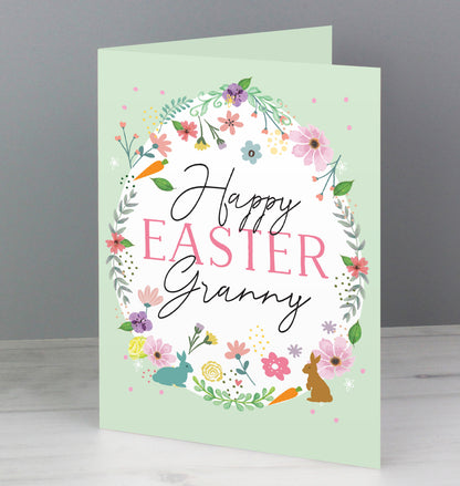 Personalised Easter Springtime Card