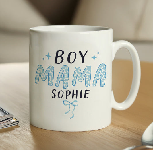 Personalised Boy Mama Mug
