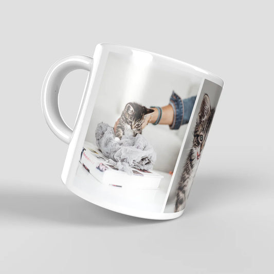 Photo Mug with 3 photos