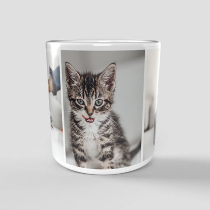 Photo Mug with 3 photos